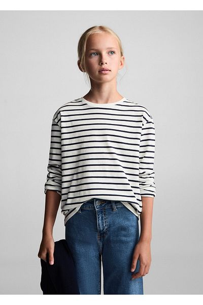 MANGO Dark Denim Girl's Jeans 77052538