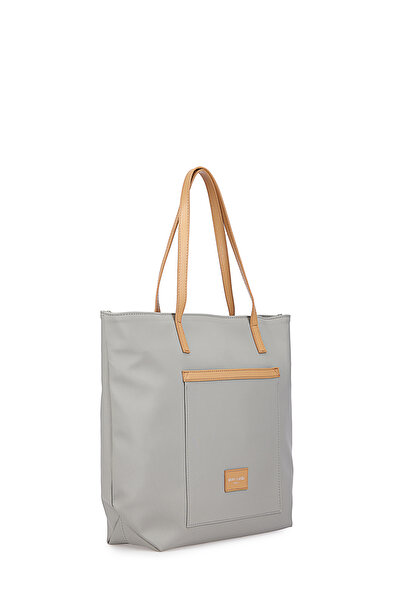 Pierre Cardin Graue Damen-Umhängetasche 05PO25Y1896