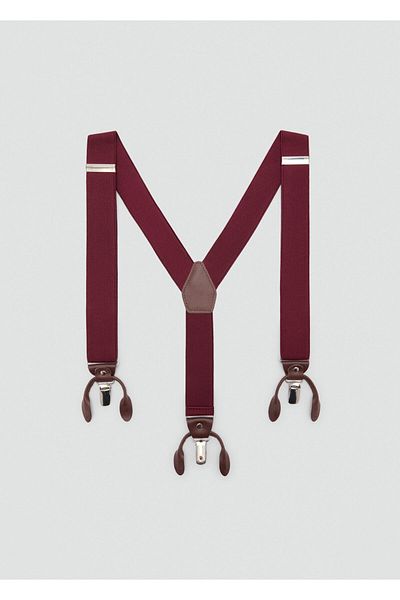 MANGO Ανδρικά αξεσουάρ Claret Red 77060624