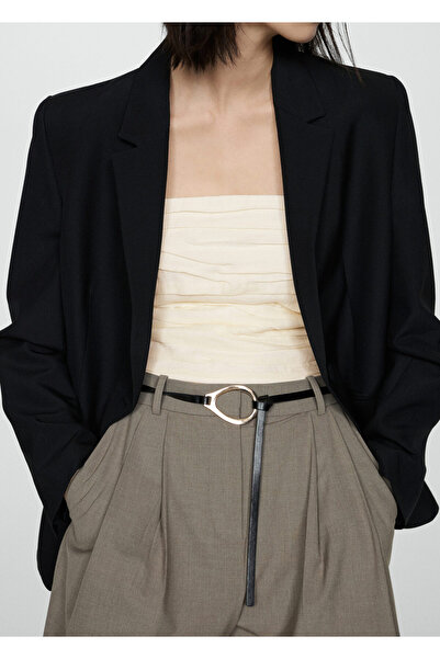 MANGO Woman White Women's Bustier 77090389