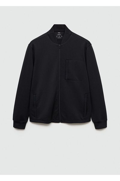 MANGO Hanorac pentru bărbați bleumarin 77065967