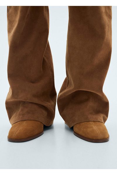 MANGO Woman Dark Camel Damenstiefel & -stiefeletten 77094051