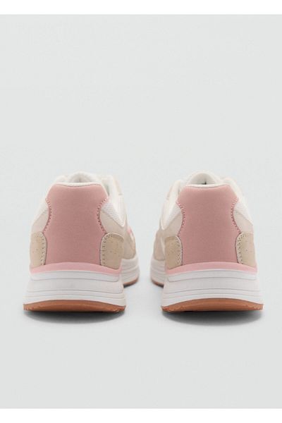 MANGO Pale Pink Girl's Sneaker 77064758