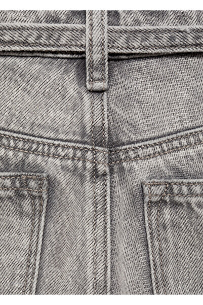 MANGO Açık Gri Denim Kız Çocuk Jeans 77054790