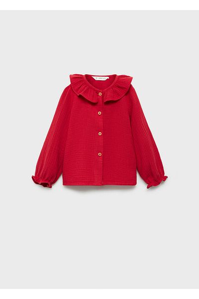 MANGO Red Baby Girl Blouse 77061508