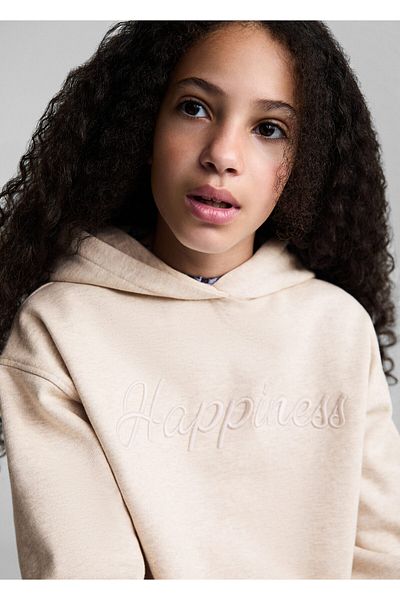 MANGO Woman Φούτερ Sand Girl 77066342
