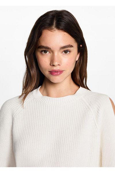 MANGO Off-White Girl's Sweater 77053290