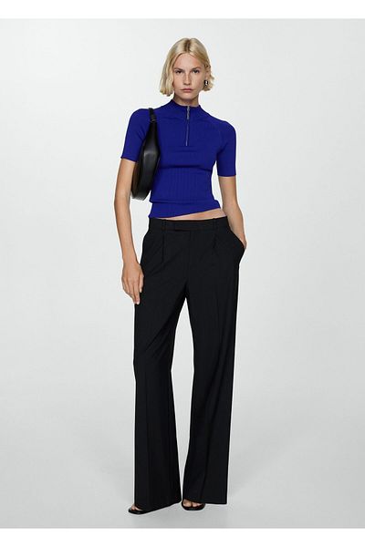 MANGO Woman Electric Blue Women's Sweater 77015654