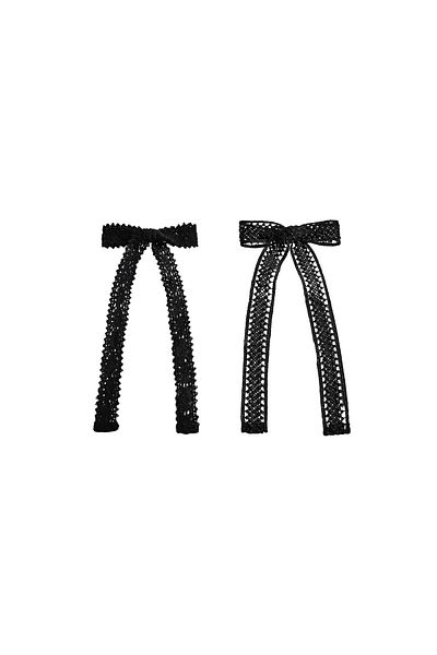 MANGO Banda de păr pentru femei negre 77040251