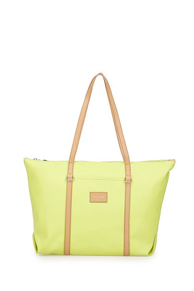 Pierre Cardin Geantă de umăr pentru femei Lime 05PO25Y1895