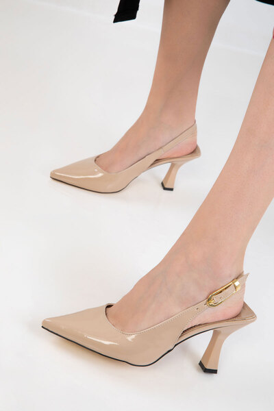 SOHO Ten Patent Leather Women's Classic Heeled Shoes 20596