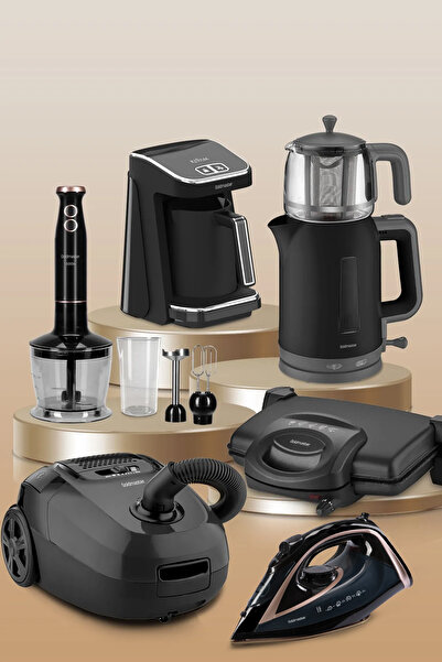 GOLDMASTER Elektrostar 30 Parça Avantajlı Elektronik Evlilik Paketi Elektrikli Mutfak Çeyiz Seti