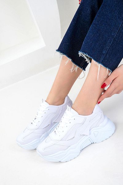SOHO White Women's Sneaker 20609
