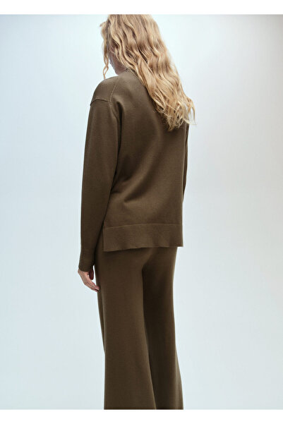 MANGO Haki Kadın Kazak 87090430