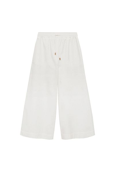 MANGO Pantaloni albi de damă 87060581