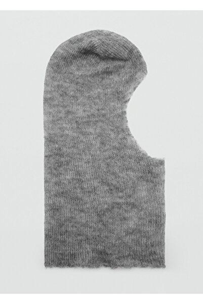 MANGO Woman Koyu Gri Kadın Şapka 77058280