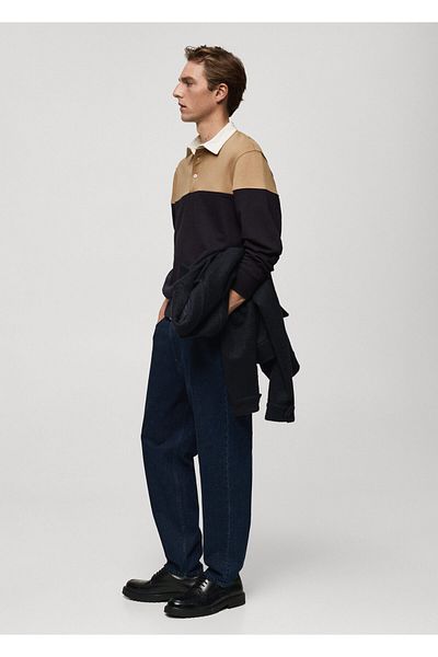 MANGO Hanorac pentru bărbați bleumarin 77017939