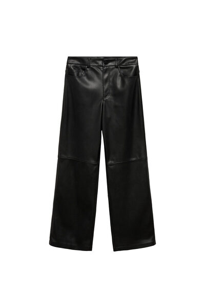 MANGO Black Women's Pants 87070433