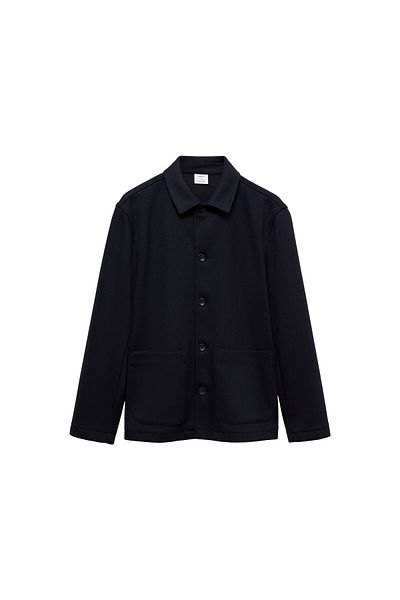 MANGO Ανδρικό μπουφάν Navy Blue 87080594