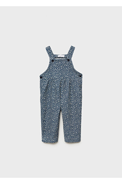 MANGO Woman Lacivert Kız Bebek Tulum 77077937