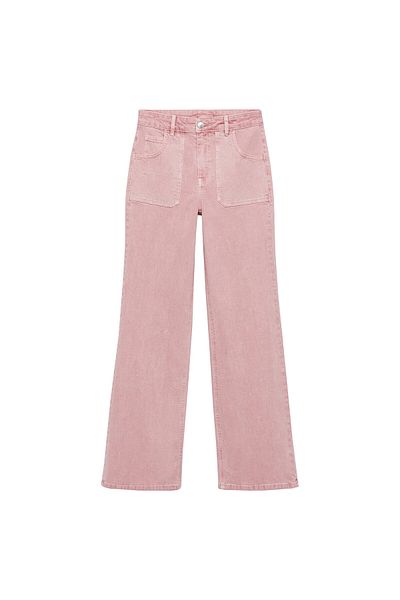 MANGO Pale Pink Girl's Jeans 77046741