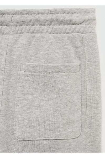 MANGO Woman Boy's Metal Gray Trousers