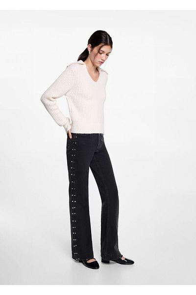 MANGO Natural Girl's Sweater 77007690