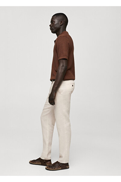 MANGO Natural Men's Trousers 77050250