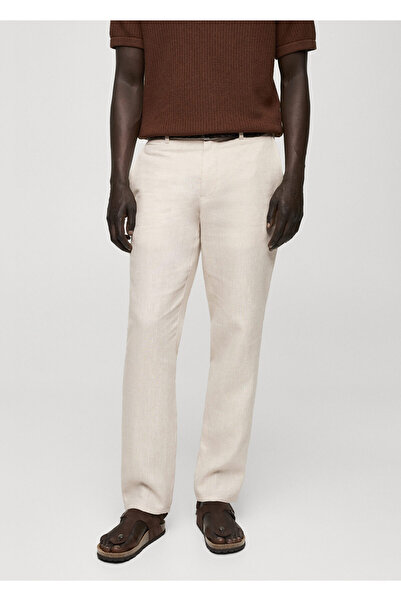 MANGO Natural Men's Trousers 77050250