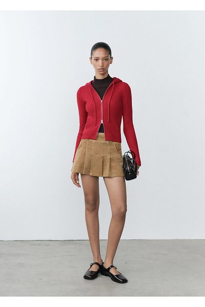 MANGO Woman Red Women's Sweater 77078633