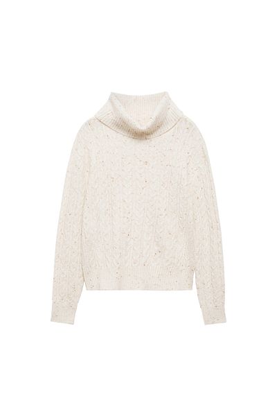 MANGO Natural Women's Sweater 77007680