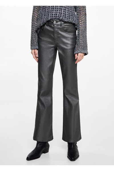 MANGO Gri Kız Çocuk Jeans 77032554