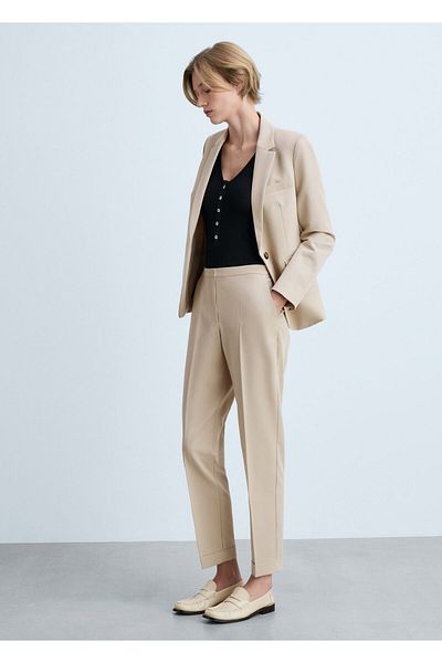 MANGO Woman Tas Women's Trousers 77026733