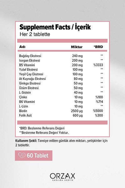 Ocean Capillus Women 60 Tablet