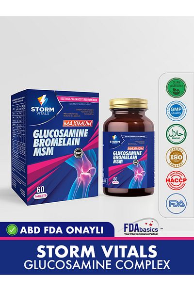 STORM VİTALS Storm Vitals Maximum Glucosamene Complex 60 Tablets