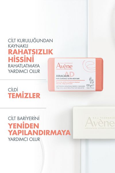 Avene Xeracalm A.D Washing Bar for Atopy Prone Skin 100 Gr