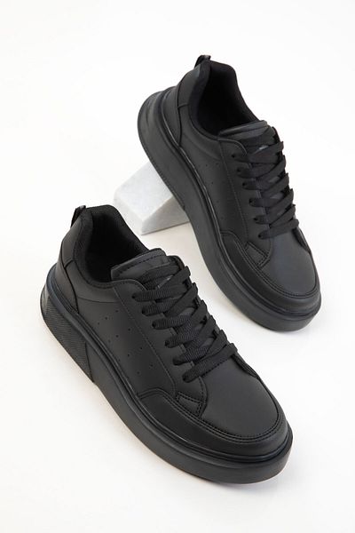 SOHO Black-Black Women's Sneaker 20629