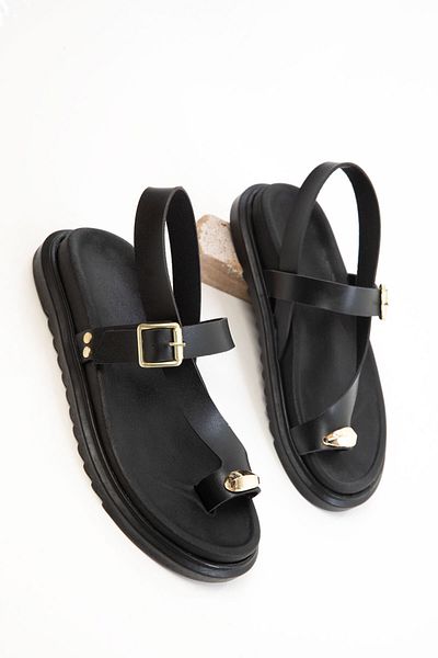 SOHO Black Women's Sandals 20638
