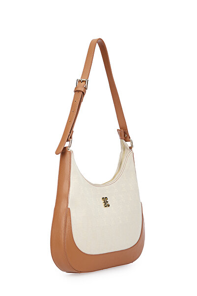 Pierre Cardin Beige Damen-Umhängetasche 05PO25Y2037