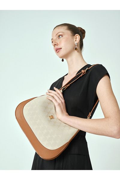 Pierre Cardin Beige Women's Shoulder Bag 05Po25Y2037