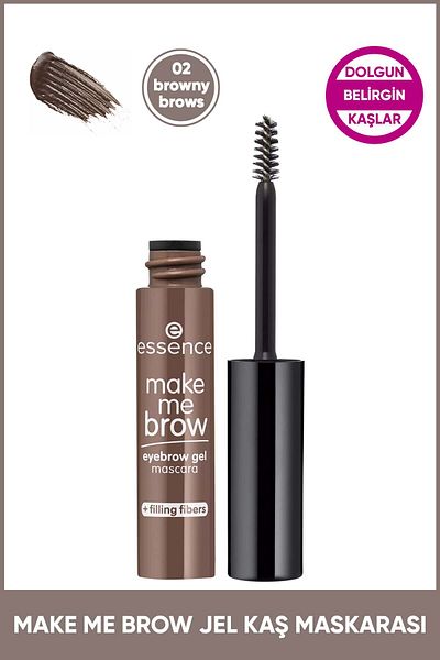 Essence Essence Make Me Brow Eyebrow Gel Mascara 02 Brown Eyebrows