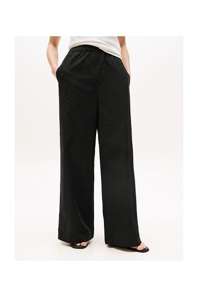 Tommy Hilfiger POPLIN WIDE LEG PANT