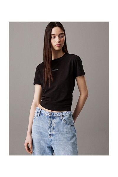 Calvin Klein UMÍSTĚNÉ INSTITUCIÁLNÍ DĚTSKÉ TRIČKO