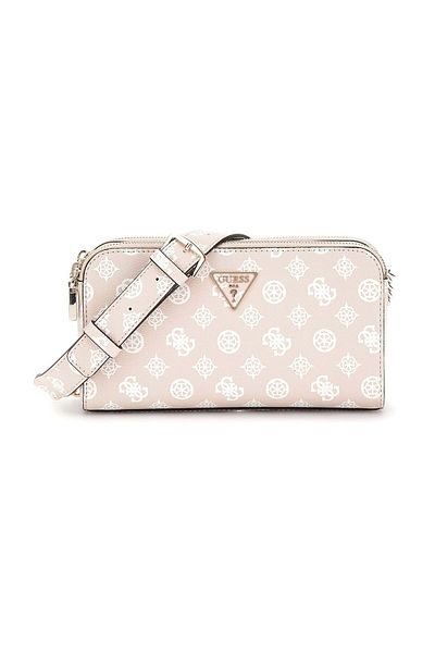 Guess Dámská crossbody kabelka béžové barvy Eco Erica Logo