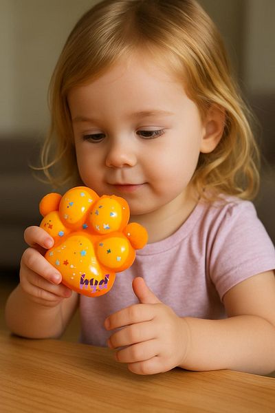 Hyd Toy Squishy Cat Paw Sukushi Paw Sequin Furry Paw Fun Play