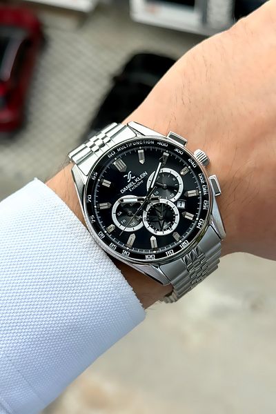Daniel Klein Special Series 100% Original Steel Silver Color Waterproofwrist Wristwatch Bracelet