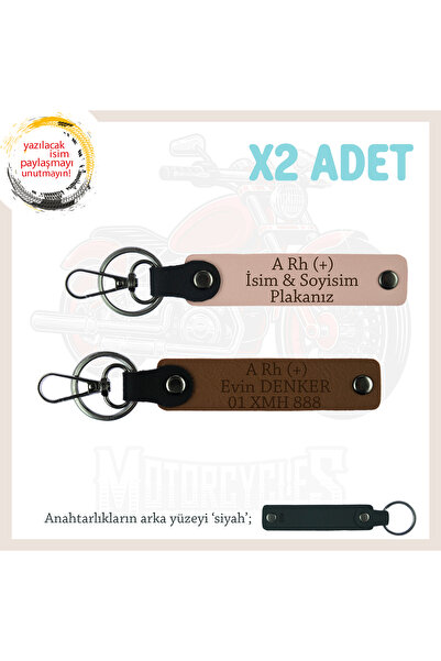 Miaju Motorcycle Style Custom, Name Plate and a Rh (+) Blood Type Processed X...