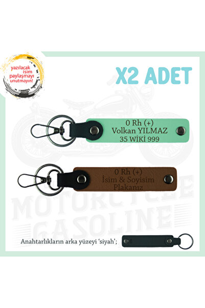 Asortishey Biker X2 Keychain, Coffee-Green-Syh, Motorcycle Lovers, Name Plate...