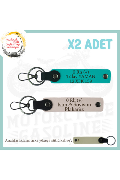 Miaju Exclusive Gift for Traveler Name Plate and 0 Rh (+) Blood Type Letterin...