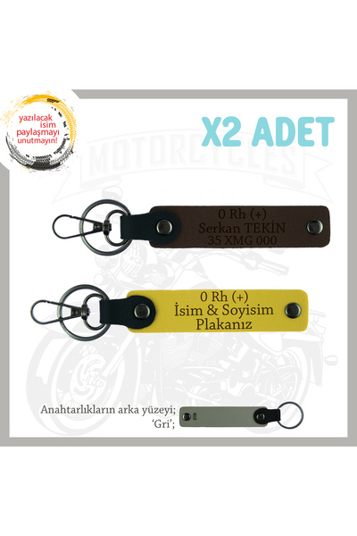 Miaju Special Name Plate for Biker Friends, 0 Rh (+) Blood Type Written Gift ...